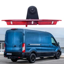 Car Rear View 3rd Brake Light Backup Night Parking Camera for 15-18 Ford Transit
