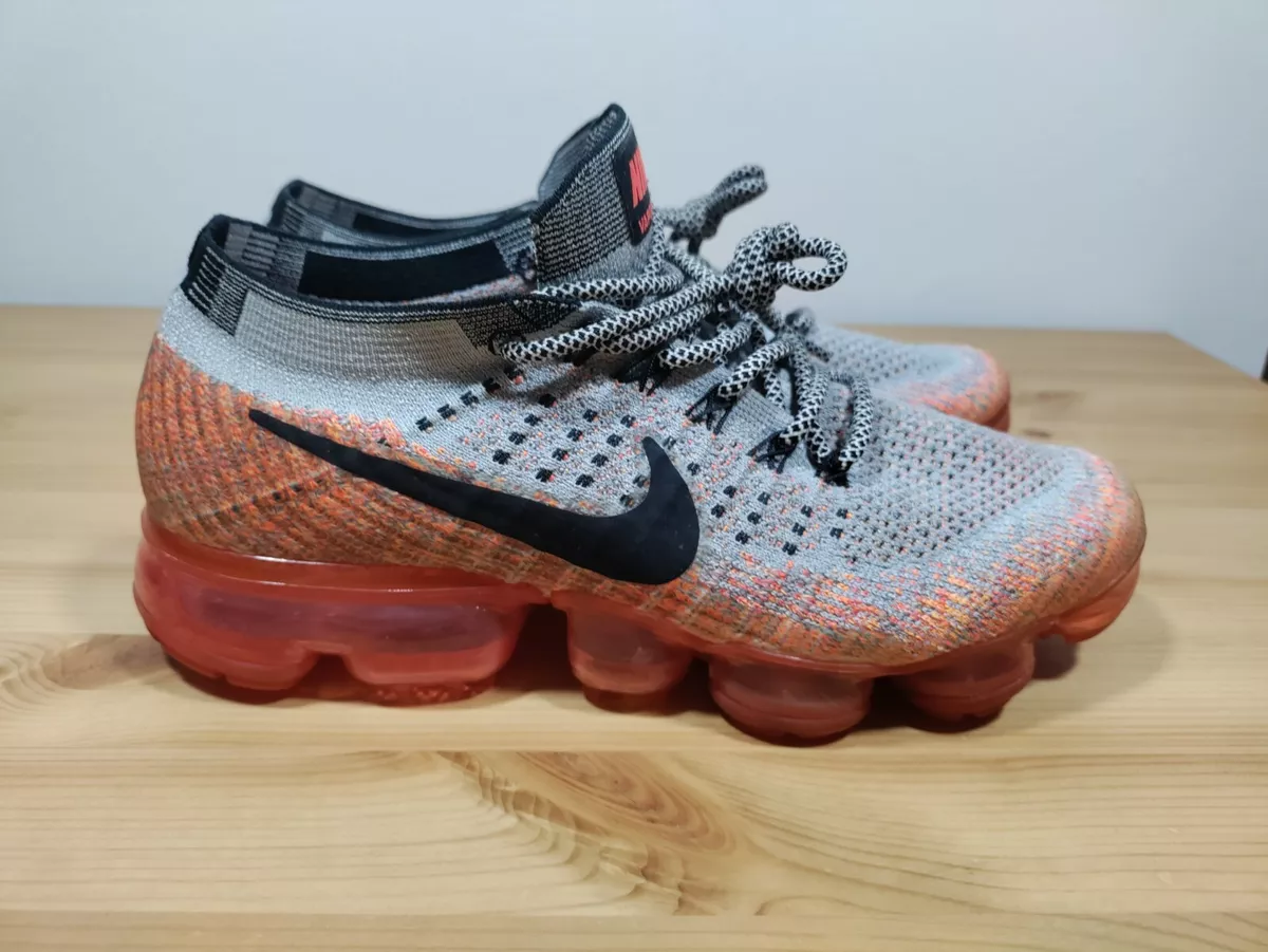 Size 7.5 Nike Women s Air Vapormax Flyknit Wolf Grey Bright