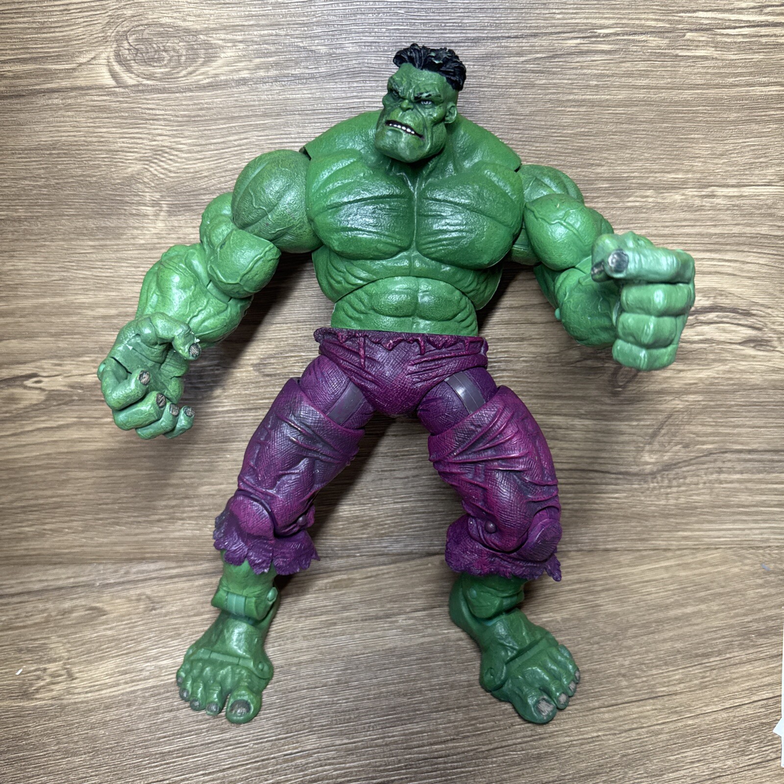 Marvel Legends Icons Green Hulk 12 Inch Action Figure Toy Biz 2006 Loose
