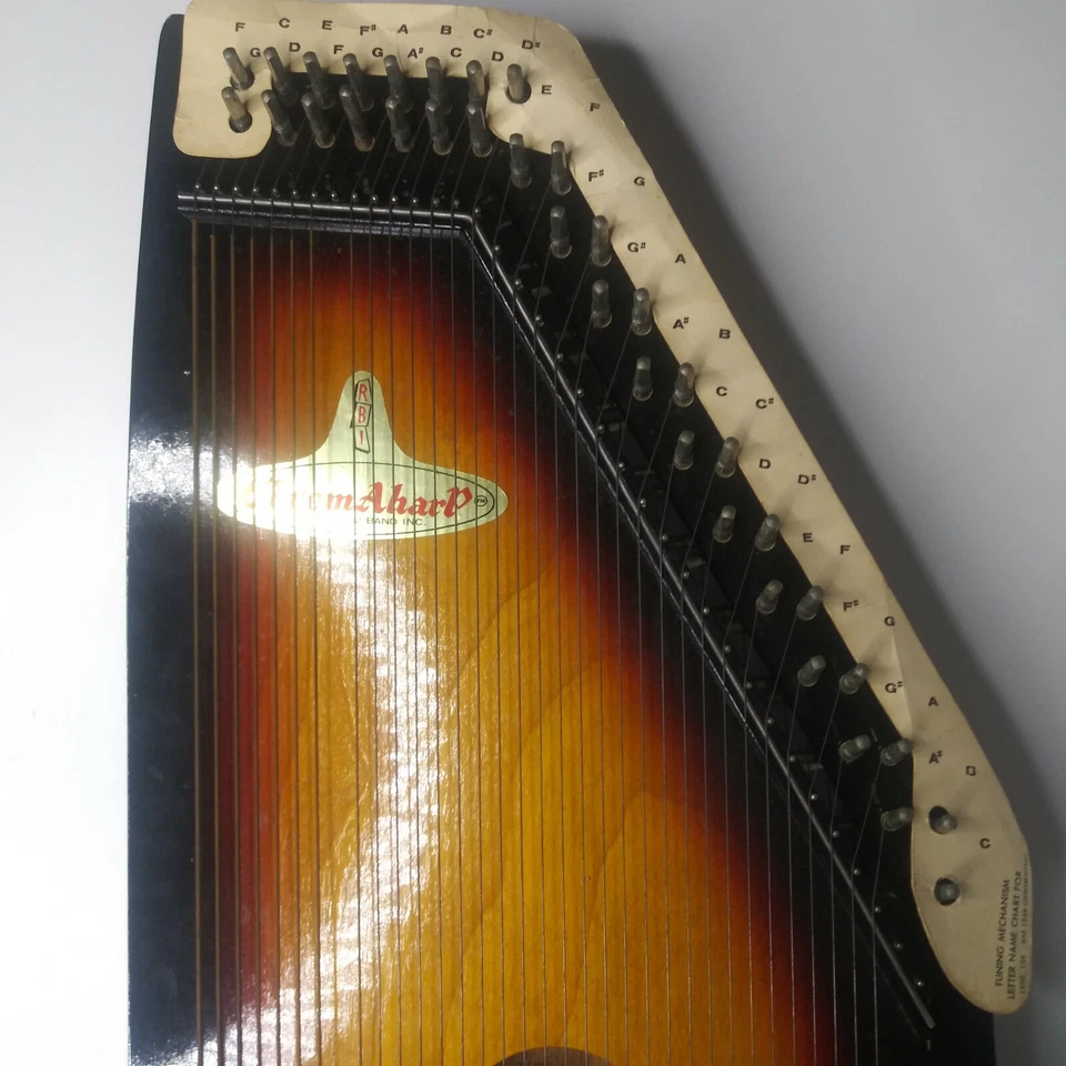 ChromAharP By Rhythm Band Inc. 12 acordes, 36 cuerdas arpa instrumento musical + FUNDA Foto 2 de 4