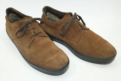 TOD'S Chaussures Hommes Sz 8.5 Europe 42 Marron Cuir Daim S8690 - Photo 1/4
