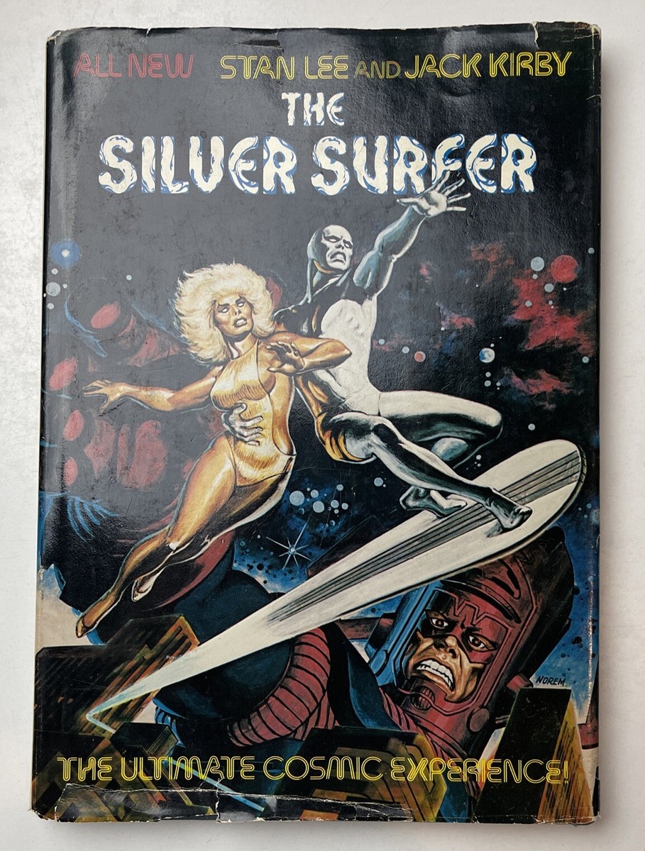 The Silver Surfer 1978 Hardcover Dust Jacket HC DJ Fireside Stan