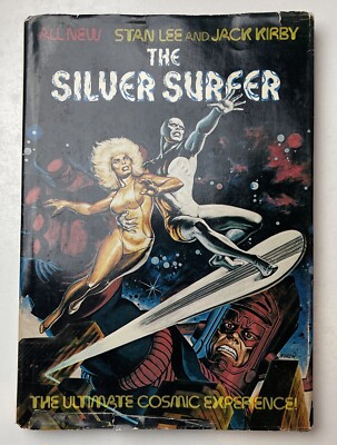 The Silver Surfer 1978 Hardcover Dust Jacket HC DJ Fireside Stan Lee Jack Kirby 