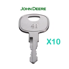 10 Ignition Key LIEB-606 10221073 AT322699 ELI80-0111 Liebherr