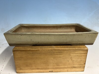 Antique Chinese Nakawatari Shiro Cochi Bonsai Tree Pot 120+yrs Old 13 1/2  | eBay