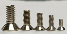 1000 Machine Screws Slotted Flat Head Philips Nickel Plated High Quality Lot 1000 Machine Screws Slotted Flat Head Philips Nickel Plated High Quality Lot