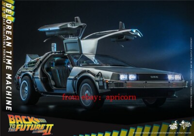 Hottoys MMS636 Back to the Future Part 2 DeLorean Time Machine 1/6