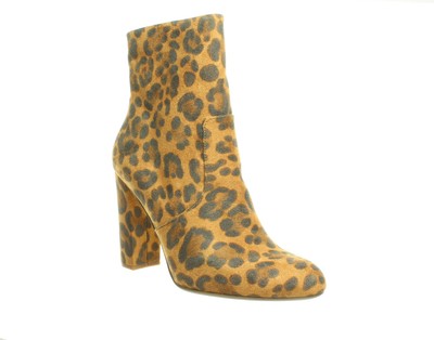 Steve Madden Womens Editor Leopard Fashion Boots Size 8.5 (1504429)