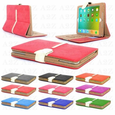 Echt Gorilla Tech Wildleder Leder Flip Wallet Book Case Hülle für iPad Air Air 2