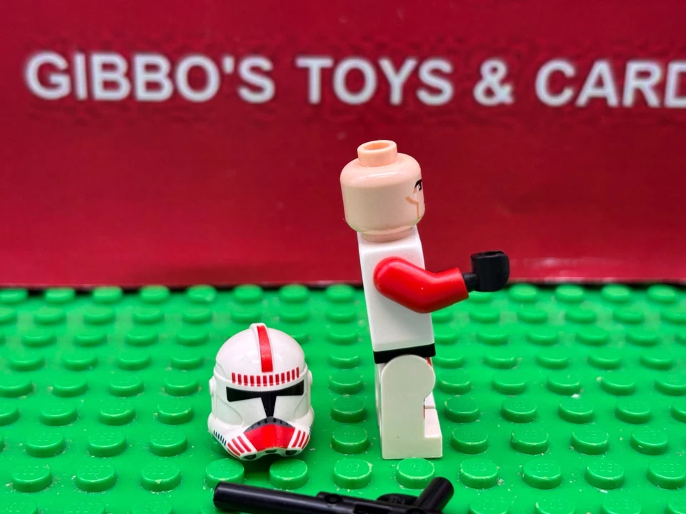 LEGO RARE CLONE SHOCK TROOPER minifigure STAR WARS set 75046 sw0531 figure - Image 4 of 4