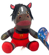 Juguete de peluche grande The Goat Movie #12 MANE ATTRACTION 10 pulgadas de alto baloncesto nuevo con etiquetas