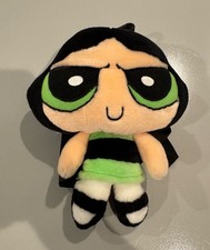 Powerpuff Girls Buttercup Plush Backpack Purs...