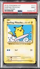 2016 POKEMON XY EVOLUTIONS #111 SURFING PIKACHU PSA 9