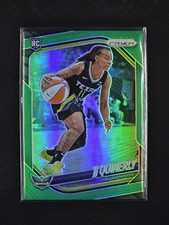 2025 Panini Prizm WNBA - JJ Quinerly #95 Green Prizm (RC)