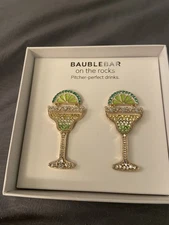 Baublebar Margarita Glass. Have Stud Back. New In Box.