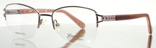 SAFILO EMOZIONI EM4391 S8R Rose Gold Womens Rectangle Eyeglasses 51-18-130 B:37
