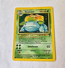 Wizards of the Coast Venusaur 18/130 Base Set 2 Holo Rare 100 HP EN 1999 on eBay