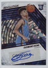 2022-23 Panini Revolution Rookie Chinese New Year 9/13 Ousmane Dieng Auto 5y7