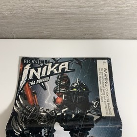 VINTAGE 2006 LEGO BIONICLE INIKA TOA NUPARU 8729 INSTRUCTION BOOKLET ONLY