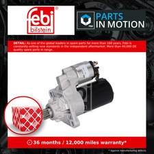 Starter Motor fits AUDI TT 8N3, 8N9 1.8 3.2 98 to 06 02M911023 02M911023X Febi