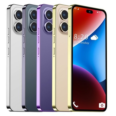 G15 Pro Max Unlocked Smartphone Cell Phone 128GB Dual Sim Android Phone 5000mAh