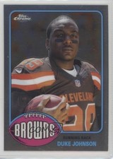 2015 Topps Chrome 1976 Football Duke Johnson #76-DJ 5h9