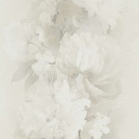 Vliestapete 1051302 Helltaupe Hellgrau Creme Blumen Floral Aurora Erismann