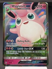 Wigglytuff 42/68 - Ultra Rare Holo - Hidden Fates Pokemon Card LIGHT PLAY