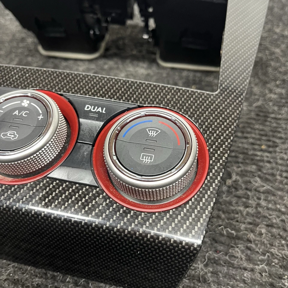 ☑️ 2015-19 Subaru WRX STI HVAC Controller Climate Control Panel Navigation Bezel - Image 4 of 4