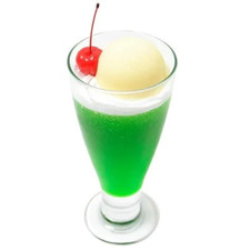 Fake Food Sample Soda Float 7.9in Handmade Artificial Faux Display Prop Japan