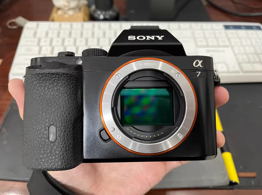 Sony Alpha A7 24.3MP Mirrorless Full Frame Digital Camera Body w/Battery Charger