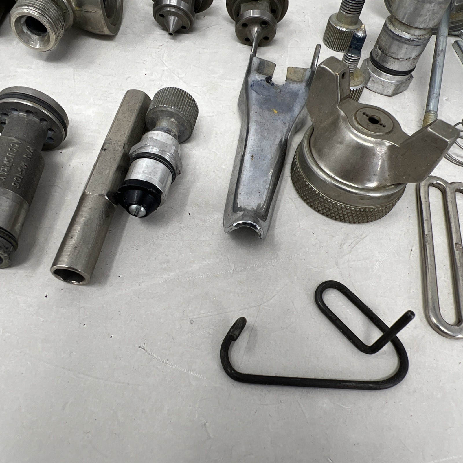 Binks Model 370 Spray Gun Paint Sprayer Body And Parts Lot Industrial USA