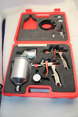 Mac Tools PK500 Spray Gun Kit including SG1300 & SG1100 Spray Gun + cups etc
