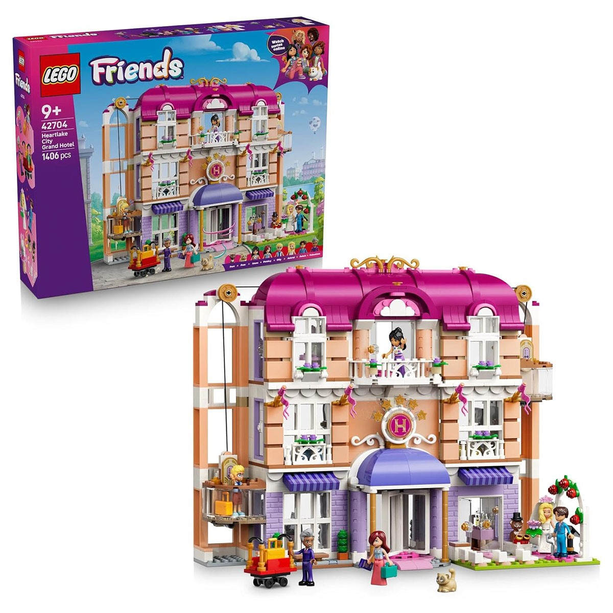 Lego Heartlake City Grand Hotel 42704 - Image 3