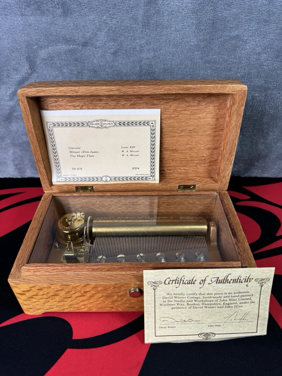 Reuge Mozart Indiana Collectible Music Boxes (1970-Now) for sale