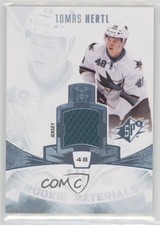 2013-14 SPx Rookie Materials Tomas Hertl #RM-TH fb7