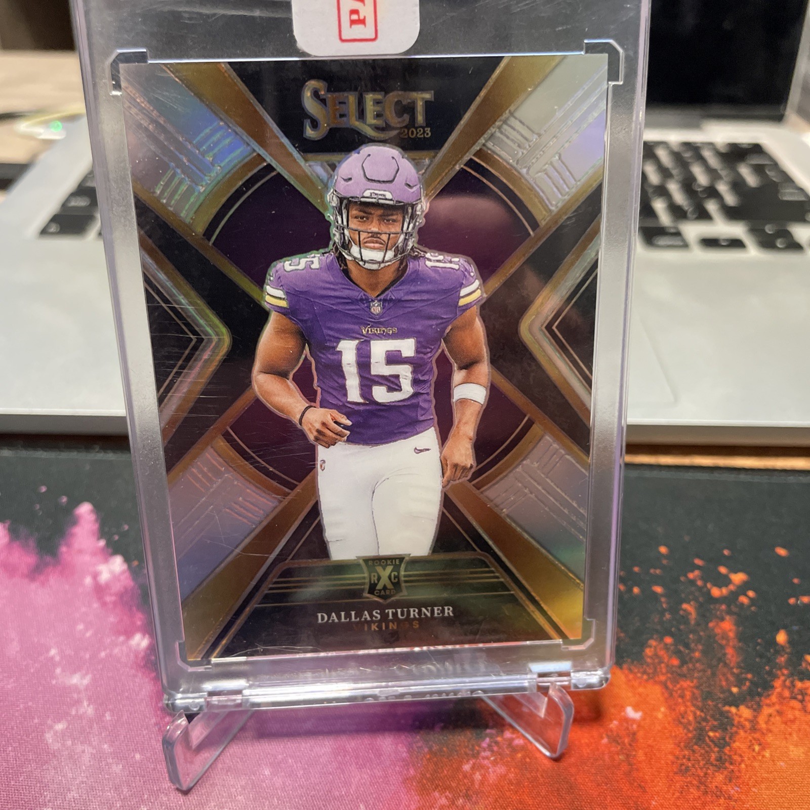 2023 Panini Select - 2024 Xrc Prizm Dallas Turner #520 (RC)