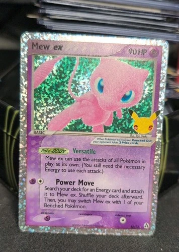 Pokémon TCG Mew EX Celebrations Classic Collection Holo Ultra Rare Card 88/92
