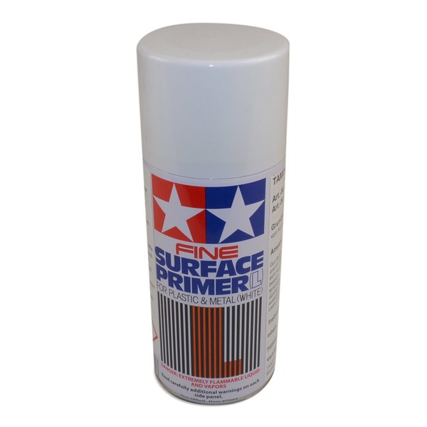 Tamiya Grundierungsspray (Fein) Grundierung Weiss 180Ml 87044-image