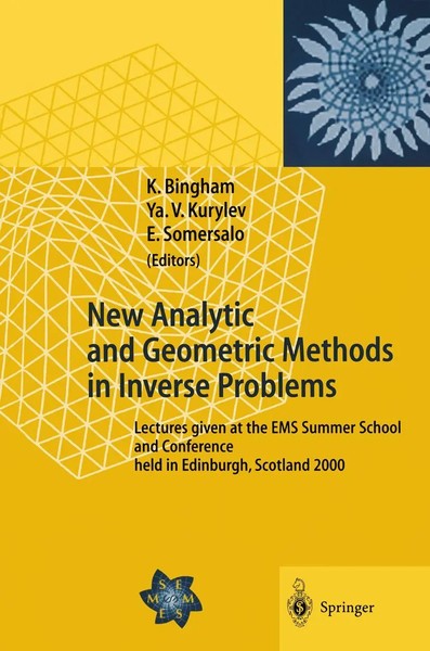 Kenrick Bingham (U. A.) | New Analytic And Geometric Methods In Inverse Problems-image