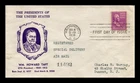 US COVER WILLIAM H TAFT PRESIDENTIAL SERIES FIRST DAY ISSUE SCOTT 831 REGISTERED