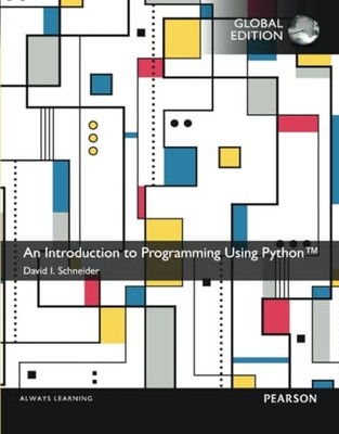INTRODUCTION TO PROGRAMMING PYTHON By David Schneider (Paperback)