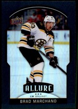 2020-21 Upper Deck Allure #14 Brad Marchand Black Rainbow
