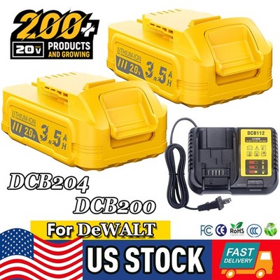 2X/1X For DeWalt DCBP034-2 20V Max 3.5Ah Lithium-Ion Compact Battery DCBP034