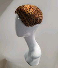 Vintage 1950s Pheasant Feather Women's Hat