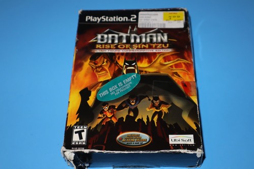 BATMAN: RISE OF SIN TZU FOR PLAYSTATION 2 PS2 BRAND NEW & FACTORY SEALED! - Picture 1 of 8