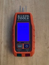 Klein Tools RT250 Digital Display GFCI Test Electric Outlet Tester