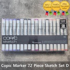 Copic Marker 72 Piece Sketch Set D (Twin Tipp...