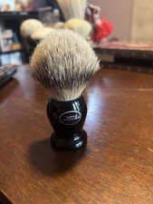 The Art of Shaving Silvertip Badger 4.5  Shaving XL Brush Black Mint Condition