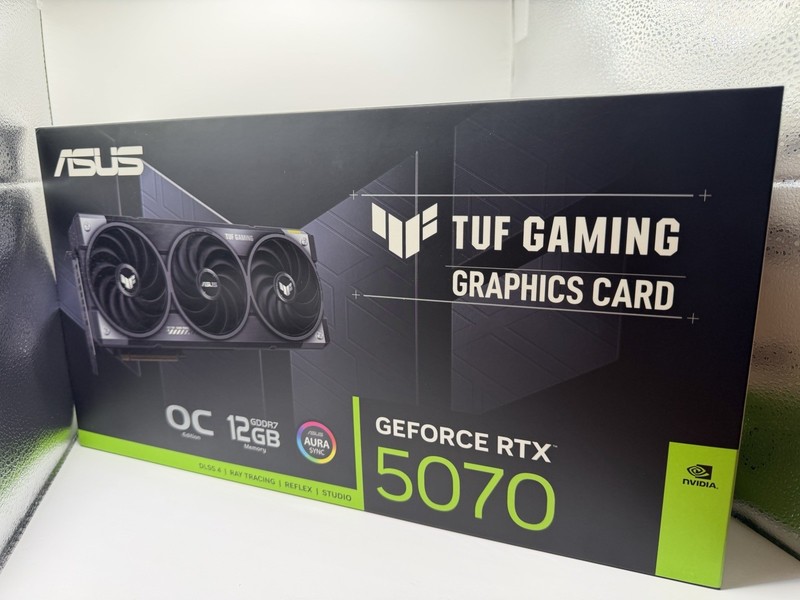 Asus TUF GeForce RTX 5070 OC Edition 12GB GDDR7 GPU Graphics Card